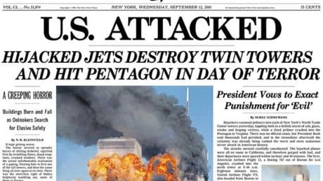 'AMERICA'S DARKEST DAY': See newspaper headlines from around the world after 9/11