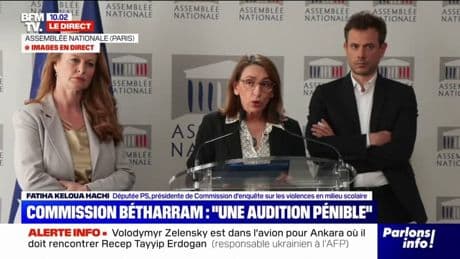 "Une audition plutôt pénible": la présidente de la Commission d'enquête sur l'affaire Bétharram revient sur l'audition de François Bayrou