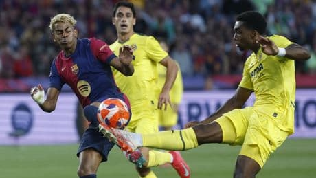 Şampiyon Barcelona, Villarreal'e yenildi