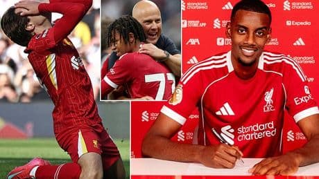 Liverpool axe cult hero from Champions League squad after Alexander Isak's deadline day signing - as 17-year-old wonderkid makes the cut