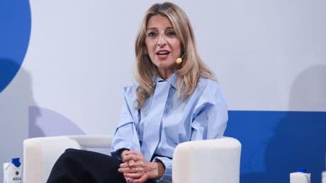 Yolanda Díaz propone que el Gobierno frene la OPA de BBVA a Banco Sabadell: "Es una muy mala noticia"