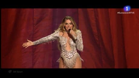 Las redes sentencian la actuación de Melody en Eurovisión: “Increíble, perfecta, impecable”