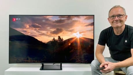 Der Samsung Q70D punktet im Fernseher-Test mit 120 Hertz & Top-Ausstattung