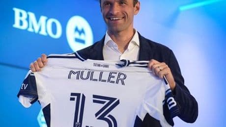 Thomas Müller: Weltmeister von 2014 bei den Vancouver Whitecaps vorgestellt