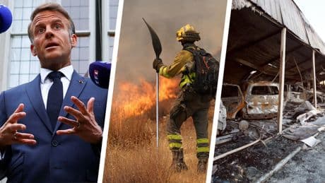 Macron s’exprime sur Poutine, 30.000 hectares brûlés en 24 heures en Espagne, incendie criminel à Marseille... Les 3 infos à retenir à la mi-journée
