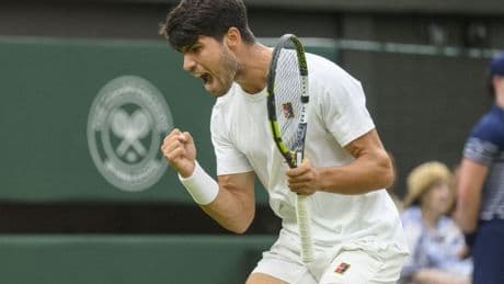 Tek erkeklerde dünya 2 numarası Alcaraz, Wimbledon'da çeyrek finale çıktı