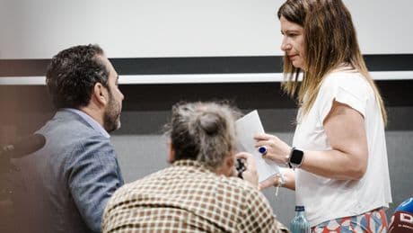 Sánchez, Aldama y Leire Diez