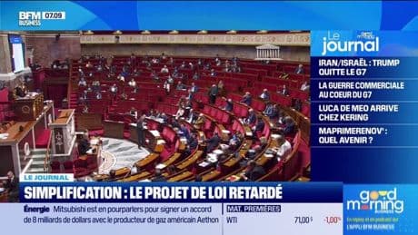 Le projet de loi "simplification": le gouvernement continue de soutenir le texte