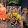 Real Housewife Amy strikt Jeroen Meus voor een foto en ook voor Jonatan Medart was het een topdag: deze BV’s spot je dit weekend op Tomorrowland
