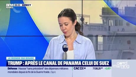 Caroline Loyer : Trump, après le canal de Panama celui de Suez - 28/04