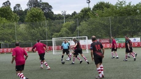 Campeonato internacional de 'fútbol andando' en Getxo
