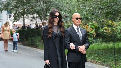 Anne Hathaway und Stanley Tucci: Sie drehen offenbar Beerdigungs-Szene