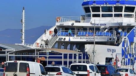 İzmir'de feribot ücretlerine zam
