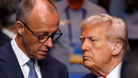 Bericht enthüllt - Wie Merz Trump zur Waffen-Wende brachte