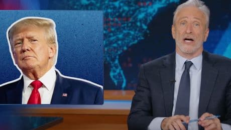 Jon Stewart compares Trump to ‘Make-A-Wish kid’ following poor health rumours