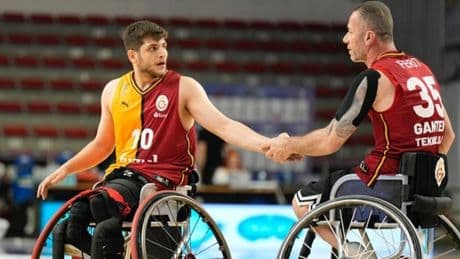 Galatasaray Fuzul Tekerlekli Sandalye Erkek Basketbol Takımı Avrupa'da şampiyon oldu!