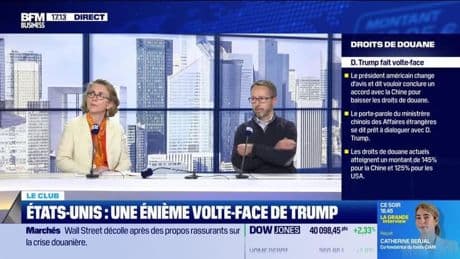 Le Club : États-Unis, une énième volte-face de Trump - 23/04
