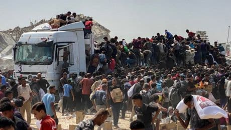 ‘Give us the flour - or we will kill you’: Gaza’s starving face impossible choices