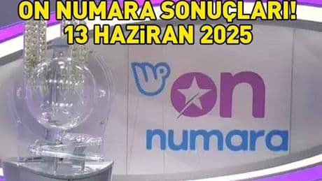 SON DAKİKA ON NUMARA SONUÇLARI AÇIKLANDI 13 HAZİRAN 2025: Milli Piyango Online ile On Numara sonuçları nasıl öğrenilir? Sonuç sorgulama ekranı!