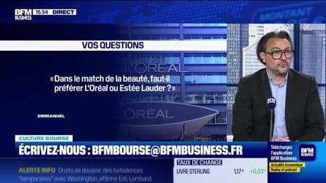 Culture Bourse : "Dans le match de la beauté, faut-il préférer L'Oréal ou Estée Lauder ?", par Aude Kersulec - 23/04