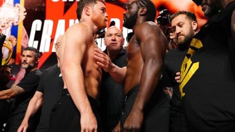 How to watch and stream Canelo vs Crawford in the UK tonight