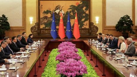 Gipfeltreffen: Chinas Staatschef Xi sieht Verhältnis zur EU an „historischem Wendepunkt“