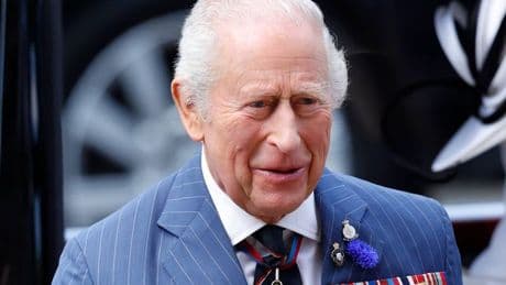 King Charles gives rare grandchildren insight with cheeky comment to ITV star