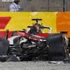 VIDÉO. Formule 1 : Esteban Ocon détruit sa Haas lors des qualifications du Grand Prix de Bahreïn