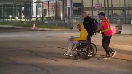 Tyrese Haliburton emerges in wheelchair as Pacers fans cheer at airport after devastating Game 7 Achilles injury