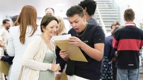 Thousands of teenagers receive their GCSE results - but gender gap persists