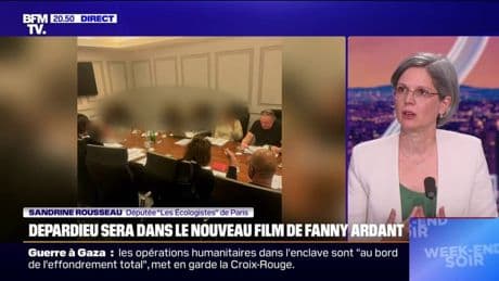 Retour de Gérard Depardieu au cinéma: "Une insulte à la société française dans son ensemble", réagit Sandrine Rousseau