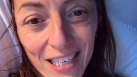 Beaming Davina McCall reveals she's got the all clear after life-saving brain surgery
