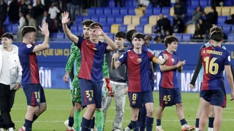 El Barça Atlètic tiene ganado el 'goal-average' con tres de los seis rivales por la permanencia