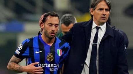 Inchiesta Curve, un turno di stop a Inzaghi e Calhanoglu: multe per Inter e Milan