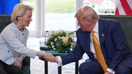 Entscheidung in Schottland: Trump und von der Leyen schließen Zolldeal