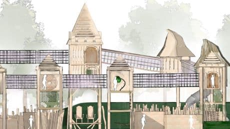 New £500k fairytale playground with treehouses and wooden castle to open in the UK