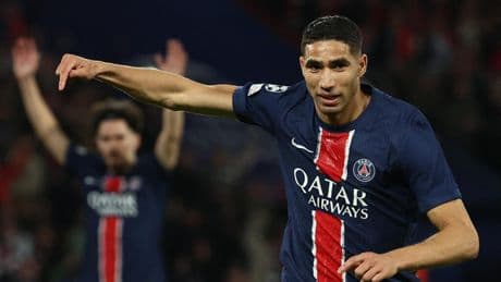 Morocco's Achraf Hakimi named African player of the year in Ligue 1