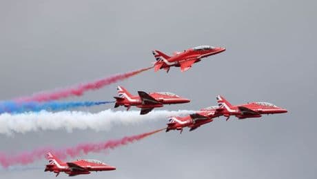 VE Day Red Arrows flypast route mapped – see if they will come past your house
