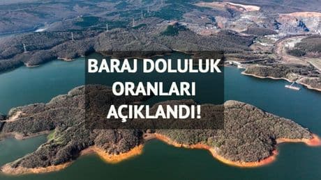 Baraj doluluk oranları belli oldu! İşte 21 Mayıs 2025 İstanbul 'İSKİ baraj doluluk oranları'