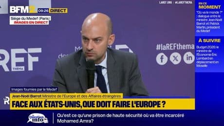 "Une menace très considérable": Jean-Noël Barrot alerte sur le soutien de la Chine à la Russie dans la guerre en Ukraine