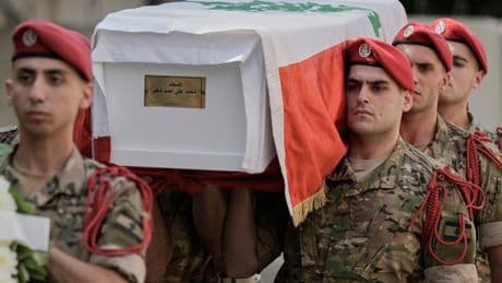 Explosion at Lebanese arms depot kills 6 army experts, wounds several others