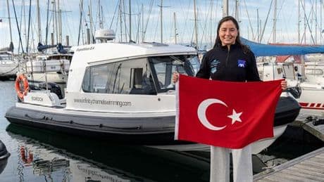 Bengisu Avcı, Kuzey Kanalı'nda rekor kırdı