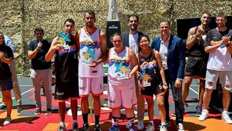 José Manuel Calderón presenta a los miembros de 'The Embassy', su equipo de baloncesto 3x3