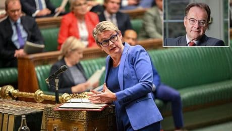 QUENTIN LETTS: Yvette Cooper's parliamentary speech was a public emergency edict delivered by Play School presenter