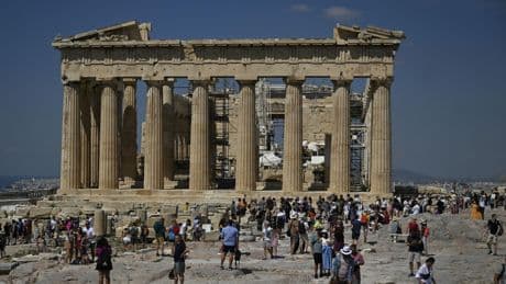 L'Acropole d'Athènes fermé au public mardi en raison de la canicule