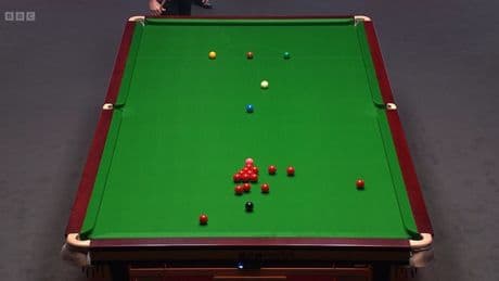 Ronnie O’Sullivan makes rare blunder in first break of World Snooker Championship semi-final