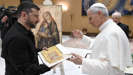 Las dos 'audiencias' de Zelenski en su viaje a Roma: el Papa León XIV y JD Vance