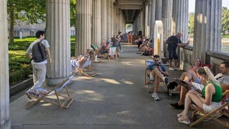 200 Jahre Museumsinsel: Kolonnaden-Bar wird verlängert