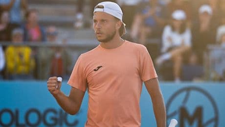 Tennis : dans la douleur, Müller et Moutet franchissent le 1er tour à Rome