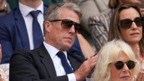 Lustige Szene in Wimbledon: Kino-Star macht Nickerchen in der Royal Box